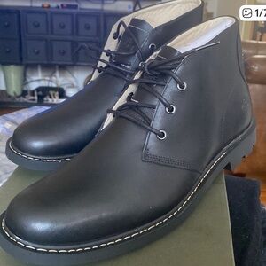 Timberland Earthkeepers New Black Leather Men’s Shoes Size 9